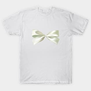 Couqette white bow T-Shirt